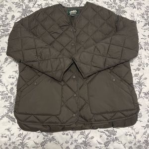 Roots Quilted Cardigan Size Medium